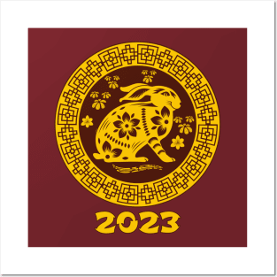 Chinese Lunar New Year 2023 - Year Of The Rabbit Posters and Art